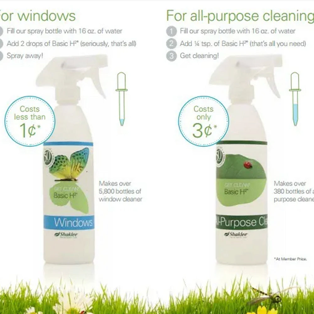 Basic-H: All-Purpose Biodegradable Organic Plant-Based Cleaner