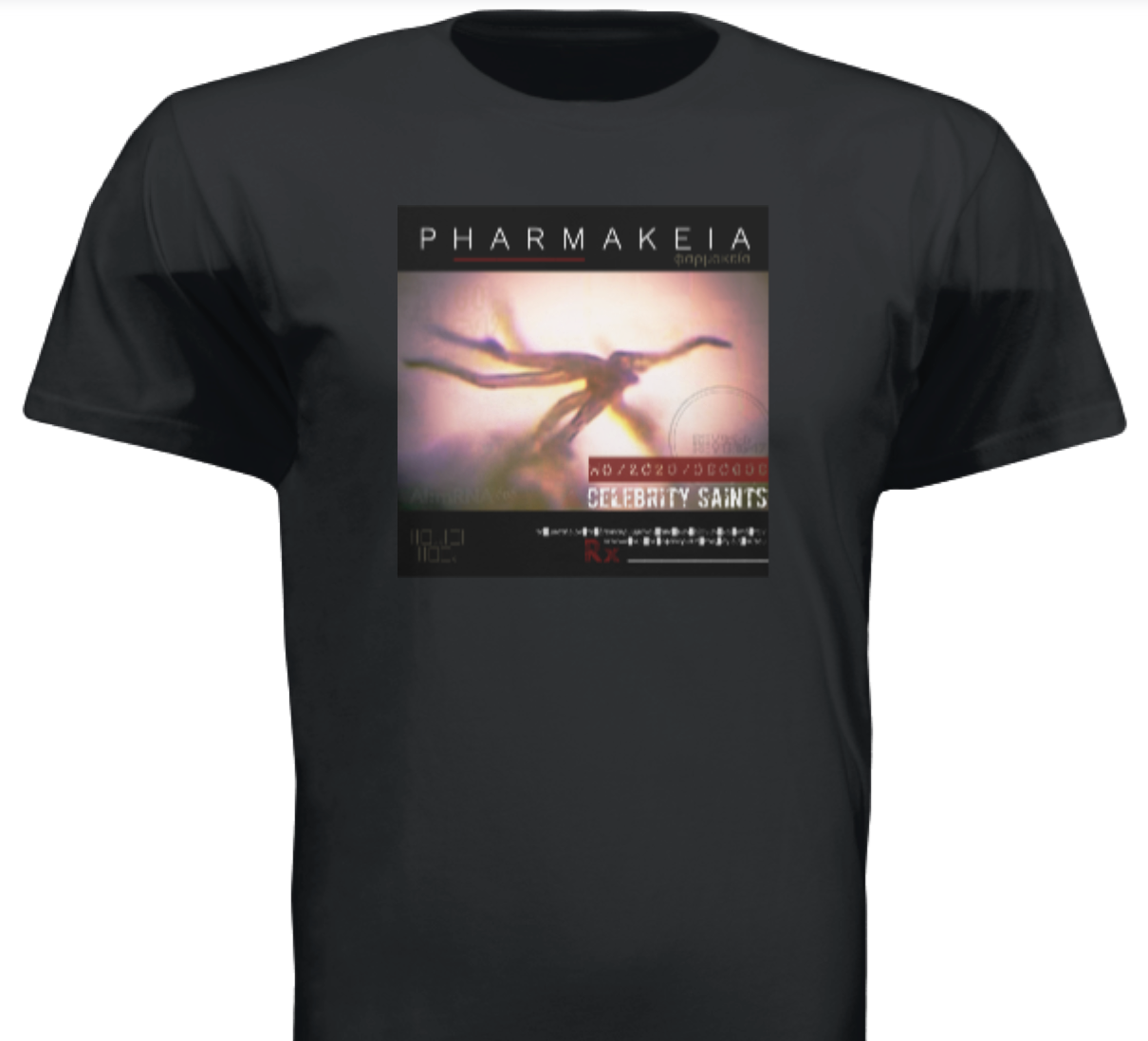 🔺CELEBRITY SAINTS Pharmakeia T-Shirt (SIGNED!)
