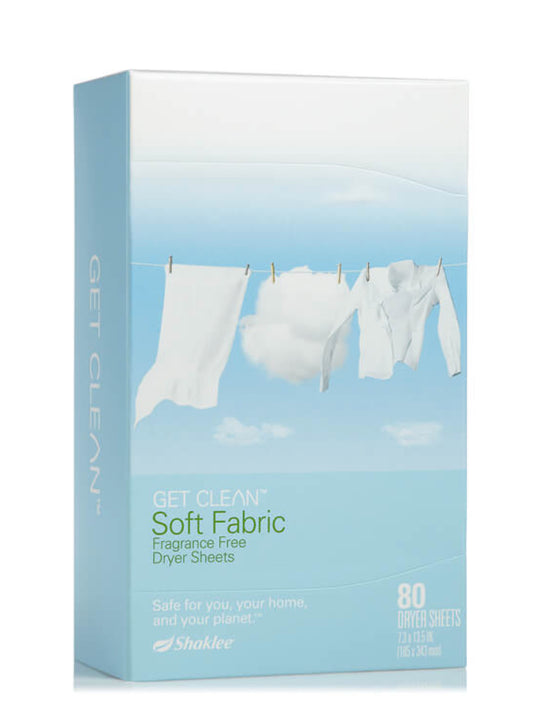 Soft Fabric Fragrance Free Dryer Sheets